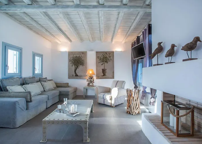 Luxury Paros Superior Private Pool Stunning Interior Βίλα Χρυσή Ακτή