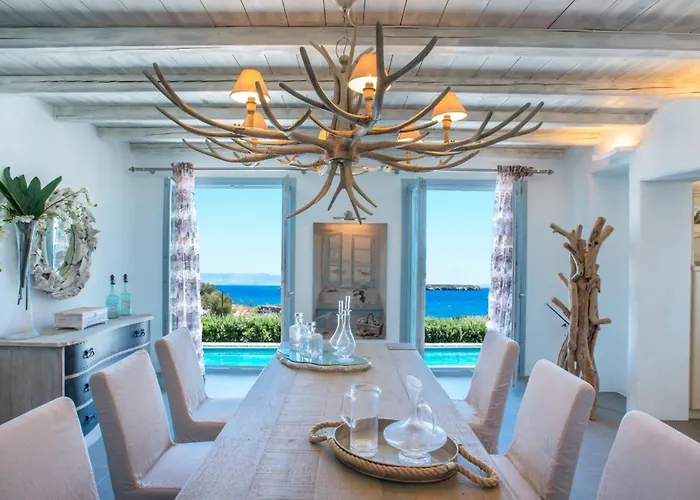 Luxury Paros Superior Private Pool Stunning Interior * Χρυσή Ακτή
