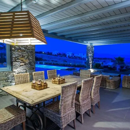 Villa Luxury Superior Private Pool Stunning Interior 7 Bdr Tserdakia Páros