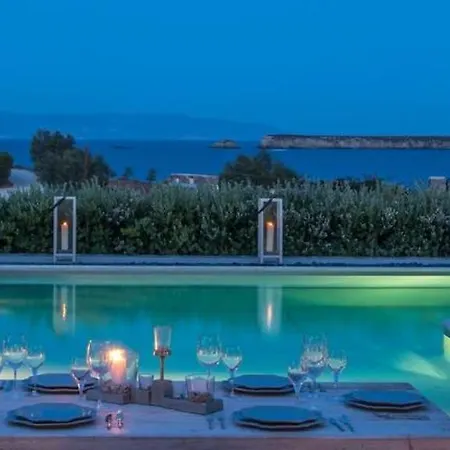 Luxury Paros Superior Private Pool Stunning Interior Chrisi Akti (Paros)