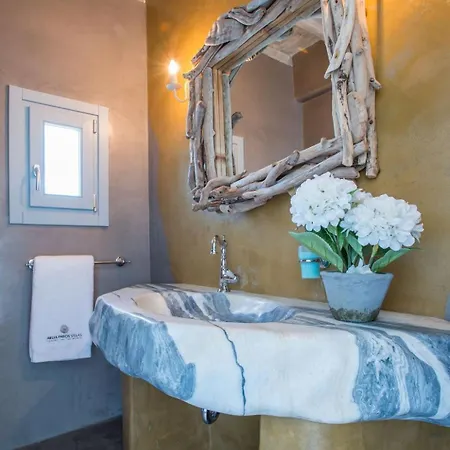 Luxury Paros Superior Private Pool Stunning Interior Chrisi Akti (Paros)